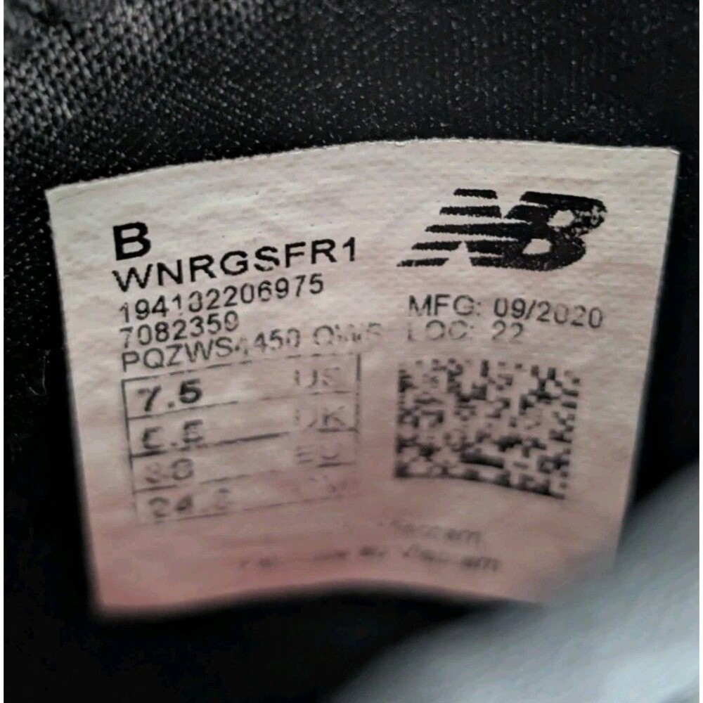 New Balance Size 7.5 Nergize Sport V1 Leopard Print Sneakers Athletic Shoes - Picture 8 of 8